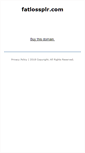 Mobile Screenshot of fatlossplr.com